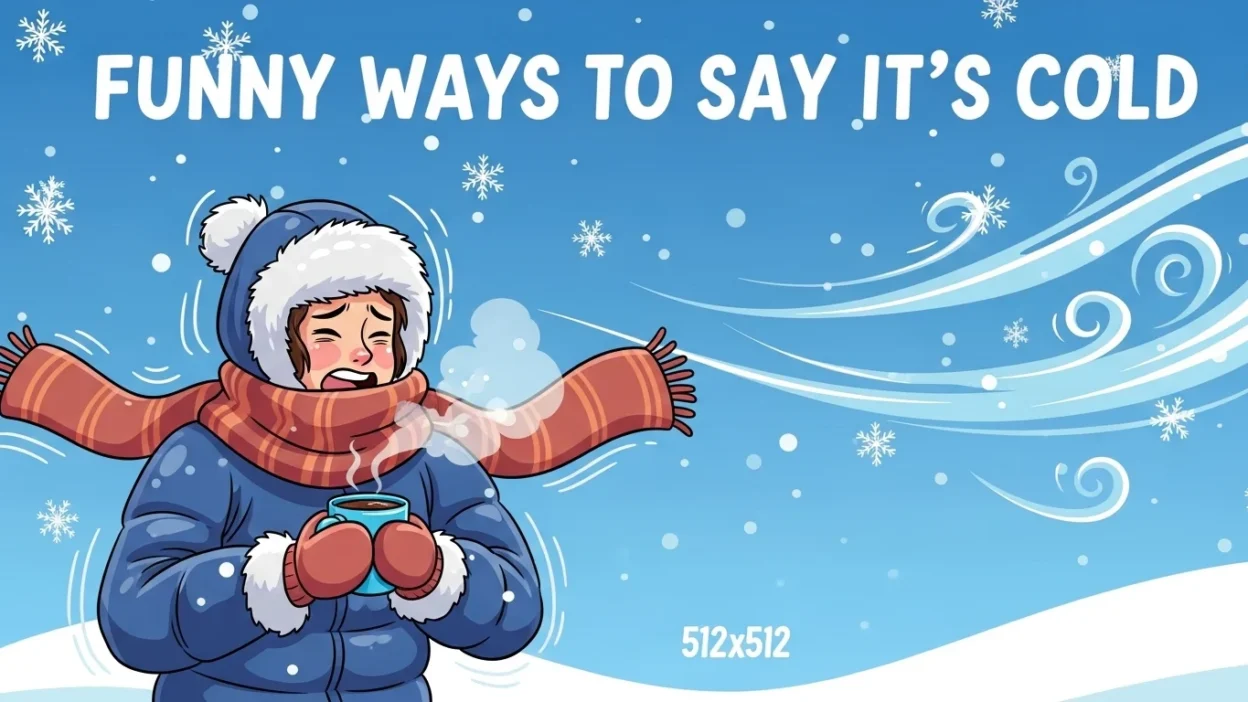 Funny Ways to Say It’s Cold