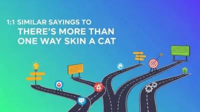 Similar Sayings to There’s More Than One Way to Skin a Cat