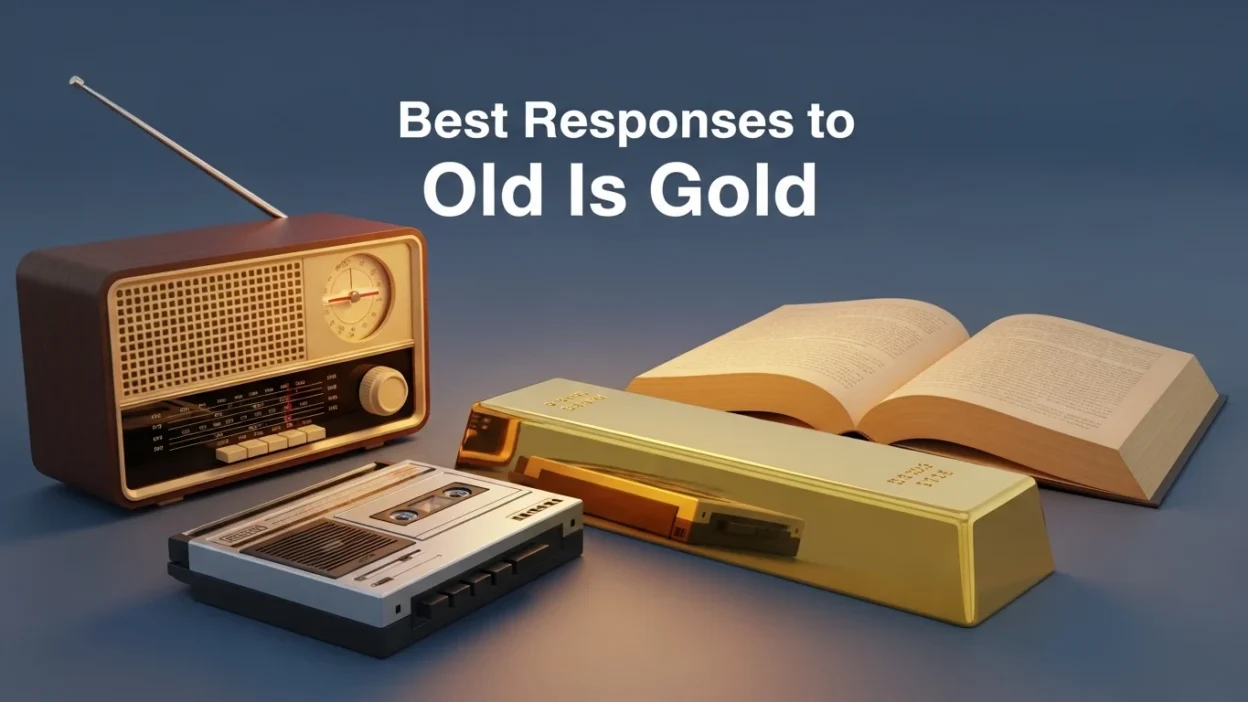 Best Responses to Old Is Gold