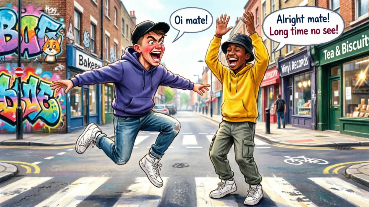 Best Responses to “Oi Mate”