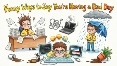 Funny Ways to Say You’re Having a Bad Day